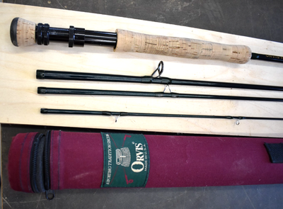 ORVIS 4 piece Trident TLS Mid-Flex 7.0, Length 9', 9 Weight Fly
