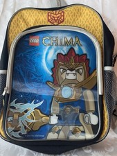 RARE! Lego Legend Of Chima LAVAL 3D FX Features School Backpack 2013