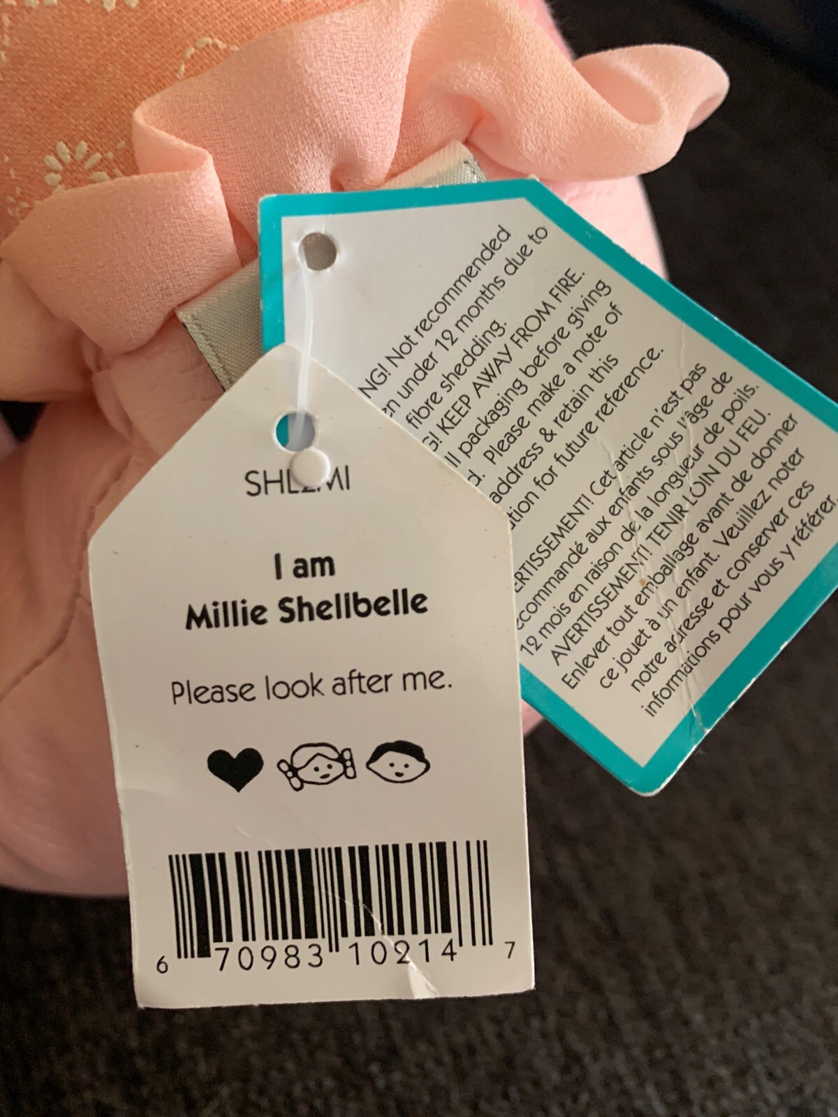 jellycat shellbelle millie