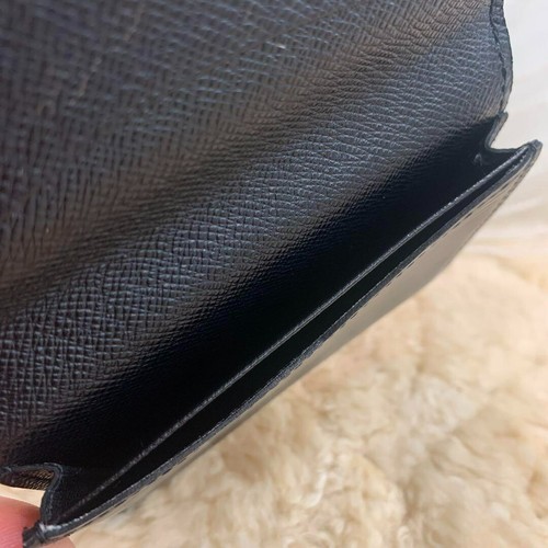 LOUIS VUITTON M56582 Epi Leather Anneveld Cult de Visit Noir Card Case YK647 - Picture 6 of 9