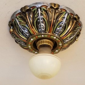 Details About 300b Vintage 20s 30s Ceiling Light Lamp Fixture Hall Closet Porch 1 Of 2