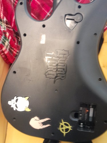 Guitar Hero Kramer Striker Red Octane Wireless PS2 PS3 No Dongle - Picture 9 of 14