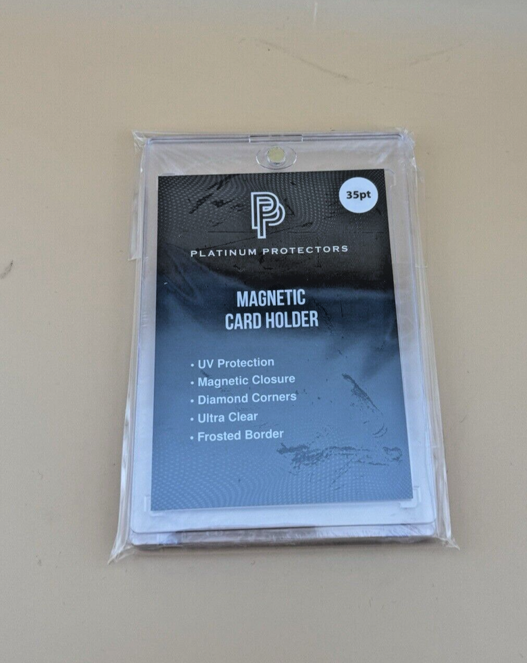 10xPlatinum Protectors Card Holder for 35pt Trading Cards One