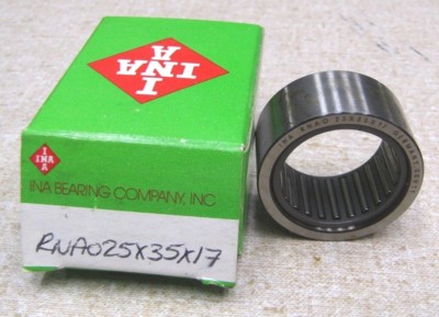 INA RNAO25X35X17 25mm x 35mm X 17mm Needle Roller Bearing 