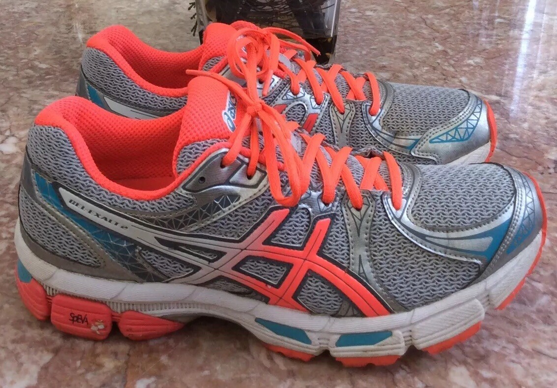 ASICS アシックス GEL-EXALT 2 ASICS Gel-Exalt 2 Women's Lightning Coral Turquoise Running