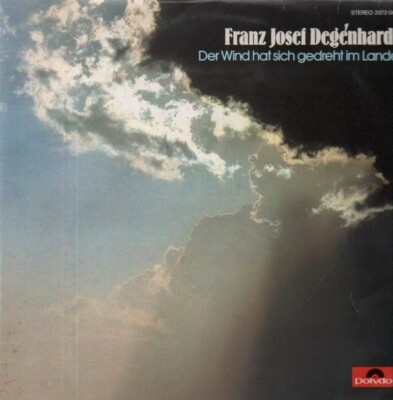 Franz Josef Degenhardt Der Wind hat sich gedreht im Lande NEAR MINT Vinyl LP