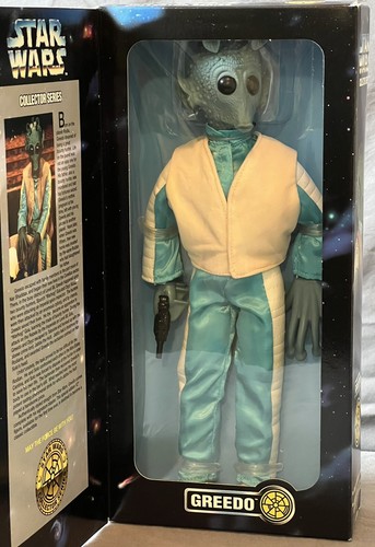 Star Wars ANH Kenner Collector Series Greedo 12"" Actionfigur - Neu im Karton Sehr guter Zustand!!! - Bild 2 von 7