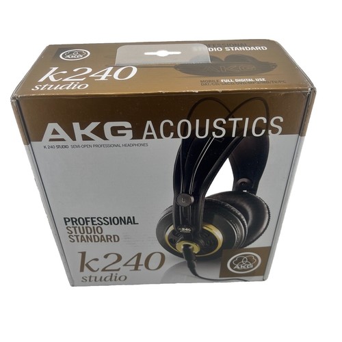 AKG M220 Black Professional Semi-Open Studio Headphones | eBay