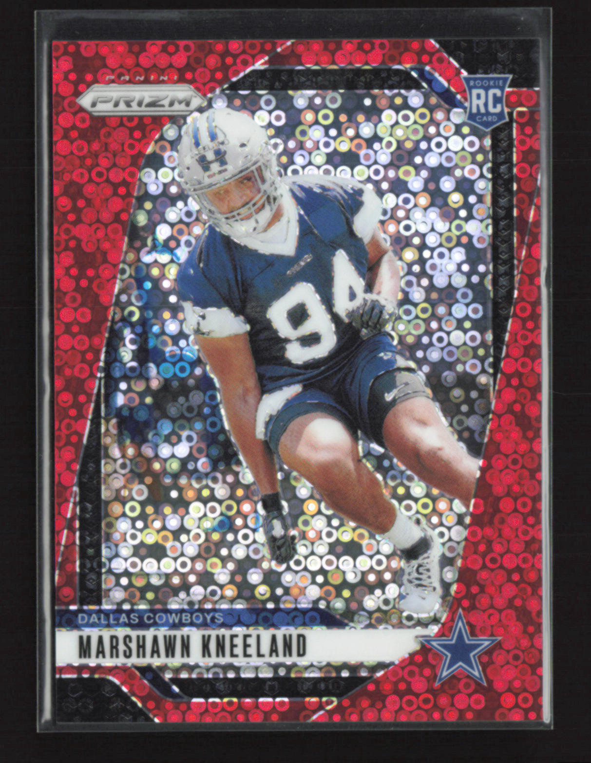 Marshawn Kneeland 2024 Panini Prizm Football Rookie No Huddle Red Prizm 01/75