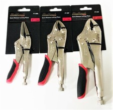 3pc Blackhawk Proto Quick Release Locking Plier Set 10wr 7wr 6ln Pt-1203s