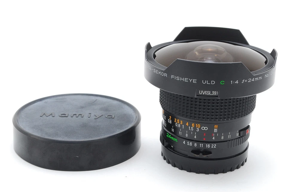 Read![As-is] Mamiya Sekor Fish Eye ULD C 24mm f/4 FishEye Lens For 645 JAPAN - Image 2 of 4