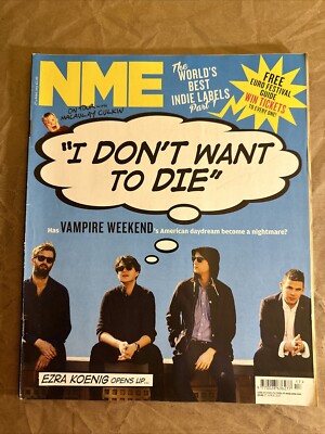NME Magazine April 27, 2013 Vampire Weekend