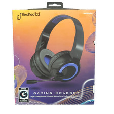 Locked Gaming Headset Compatible w/ Smartphones and PC and Gaming Systems