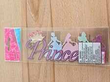 Disney PRINCESS Title scrapbooking stickers