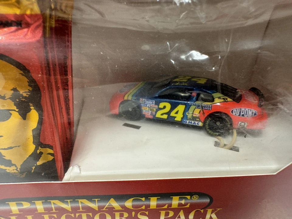 VTG 1996 Pinnacle Racers Choice NASCAR Racing Cards + Die Cast Car ! VHTF (LBC4) - Image 2 of 4