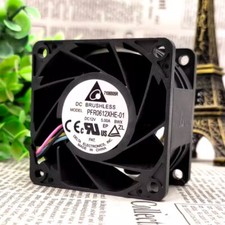PFR0612XHE-01 6038 12V 5.00A 60 60 38mm Server Inverter 4-pin Axial Cooling Fan