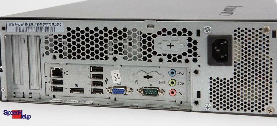 IBM Lenovo Thinkcentre M90 Type: 5485 W47 Computer PC RS-232 Windows XP POS SSD - Image 3 of 4