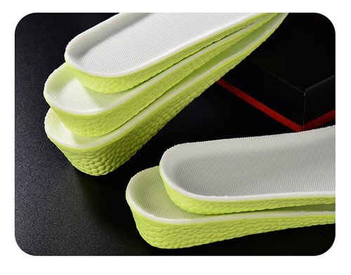 Washable Shoe Height Increase Insoles Heel Lift Pads Sole Foot 1.5/2.5/3.5cm - Picture 5 of 11