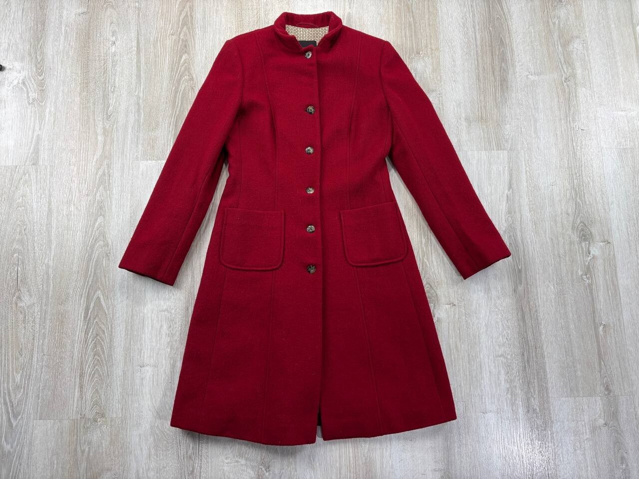 Womens wool coat Weekend Max Mara Size 38 Color Red