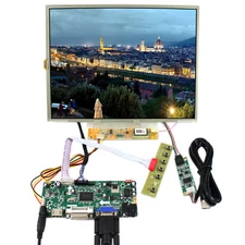 HD DVI VGA LCD Control Board 12.1" 1024x768 LTN121XJ Touch Panel LCD Screen
