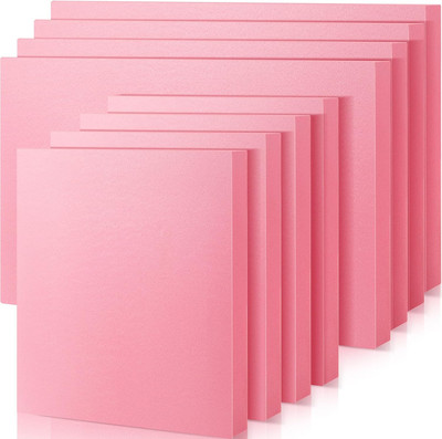 8 Pcs Pink Insulation Foam, Thick Insulating XPS Foam Board Rectangles Foam Shee