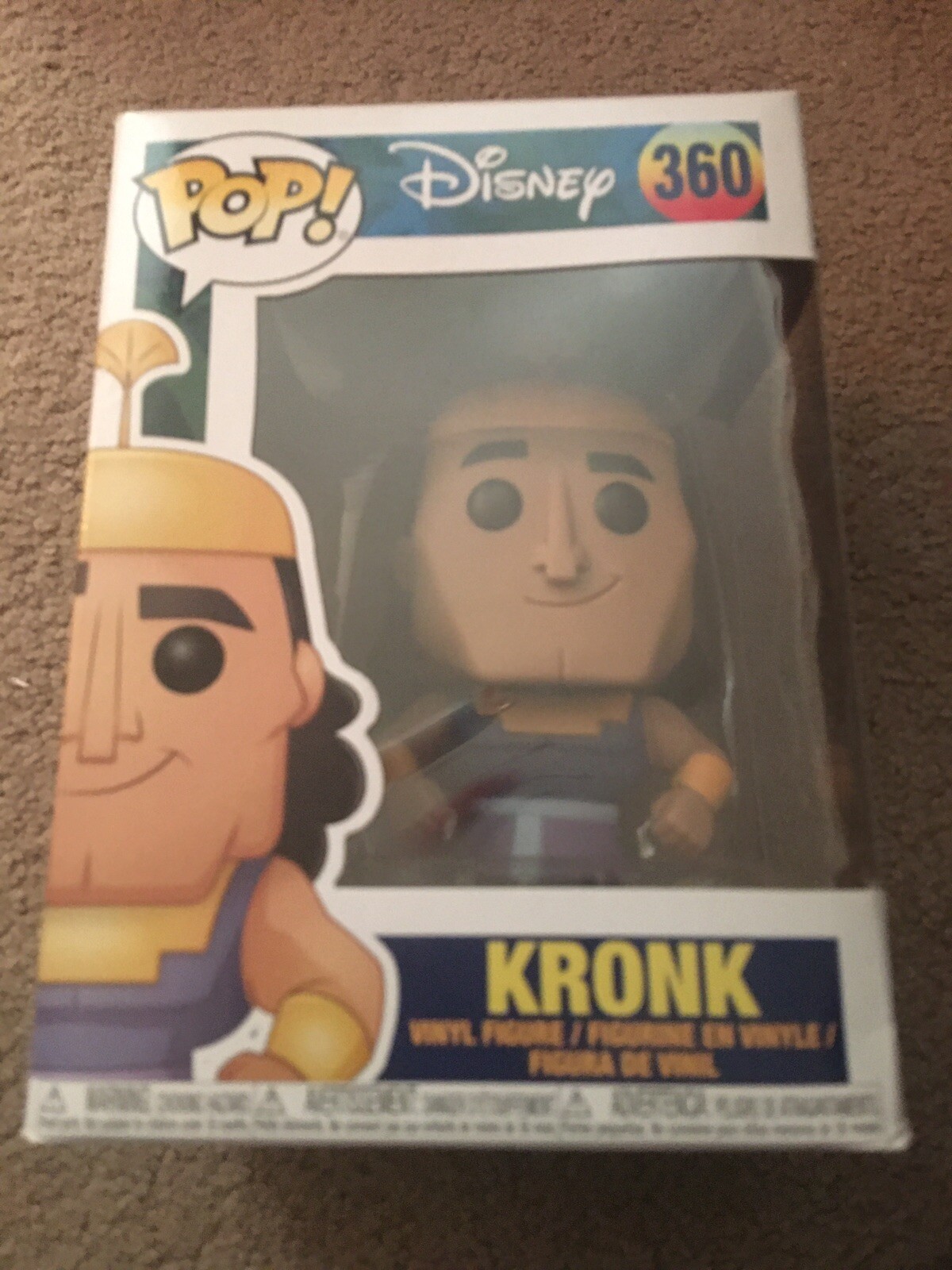 Funko Pop! Figura De Vinilo Disney The Emperor'S New Groove Kronk #360