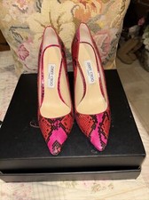 jimmy choo snakeskin heels