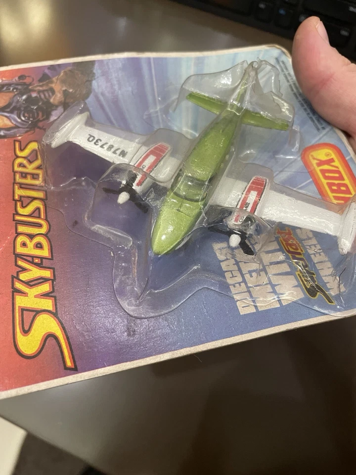 matchbox sky-Busters en caja SB-9 Cessna 402 en caja Foto 2 de 4