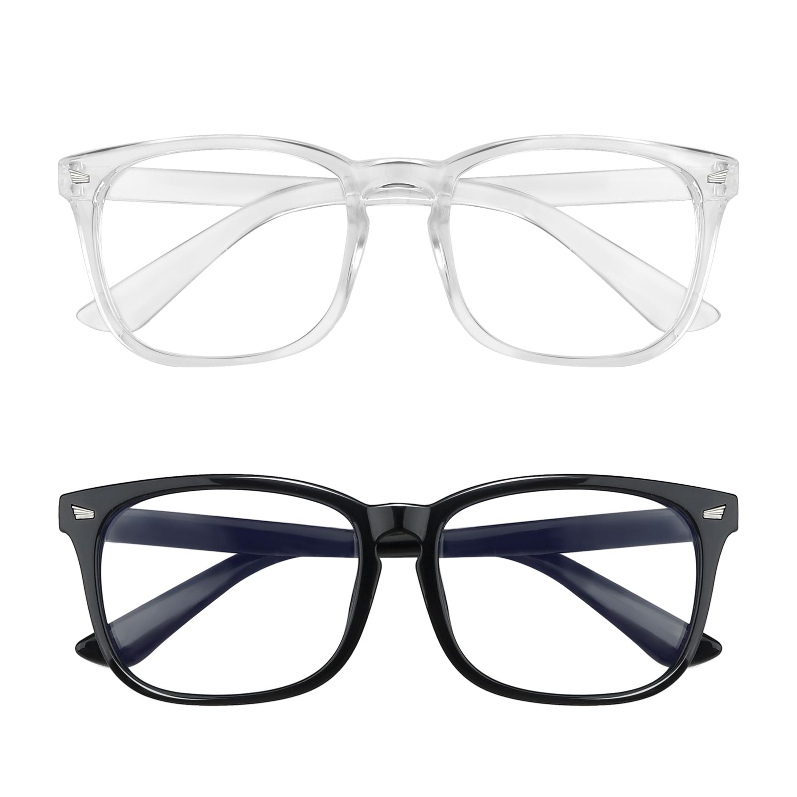 Blue Light Blocking Glasses, 2 Pack Blue Light Glasses Men, Blue Light Glasse...-image