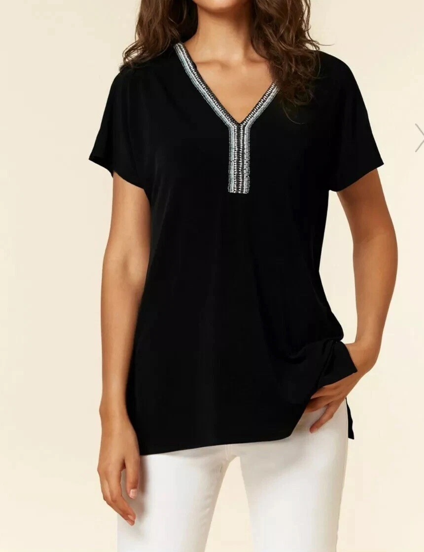 wallis v neck tops