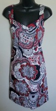 Ann Taylor Loft Sleeveless Floral Dress Size 4 Excellent Condition 