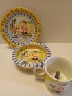 3 Piece Global Designs What Are Little Boys Made of Kate Williams Dinner Set