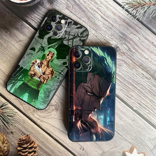 Z-Zoro Anime One P-Piece Case for Apple iPhone 13, 12, 11, 14, 15, 16 Pro Max +