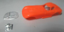 "NEW" DASH ORANGE CHEETAH KIT HO T JET BODY UNPAINTED DETAILS