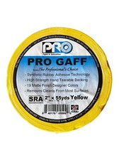 Pro Tapes Pro Gaffer Tape Yellow 2" x 55 yds. NEW UNOPENED with FREE SHIPPING