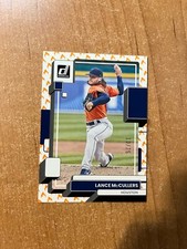 2022 Donruss Baseball - Lance McCullers - #222 On Fire Parallel #'d /75 ASTROS