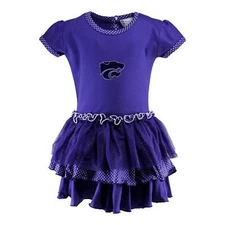 Kansas State Pin Dot Tutu Dress