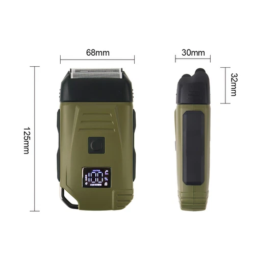 USB Rechargeable Foil Shaver Electric Cordless Wet/Dry Shaver Razor for Men New - Picture 5 of 13
