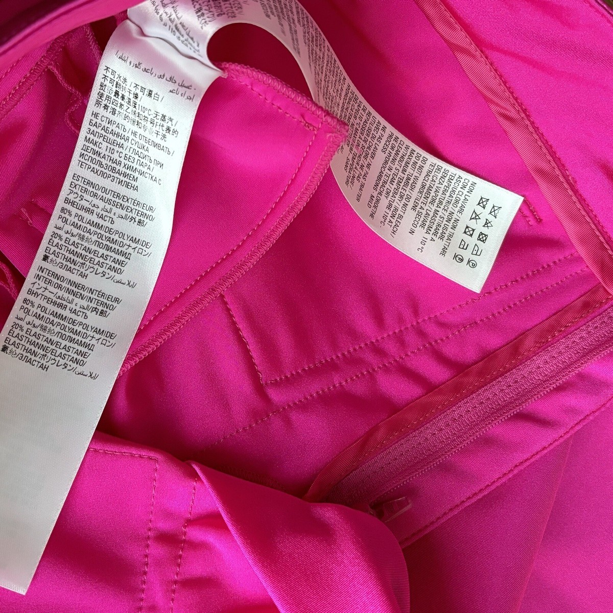Auth BALENCIAGA Pants 704752 TVK15 6840 Pink Size: 34 Italy