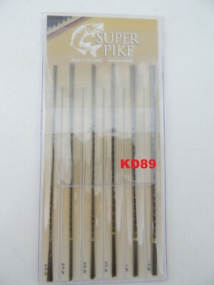 Super Pike Swiss Made Juwelierszaagbladen Grade 3/0 voor machines Design sieraden & hobby 12 stuks