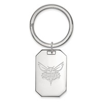 Sterling Silver Nba Basketball Logoart Licensed Charlotte Hornets Key Chain on sale Sterling Silver Nba Basketball Logoart Licensed Charlotte Hornets Key Chain on sale
