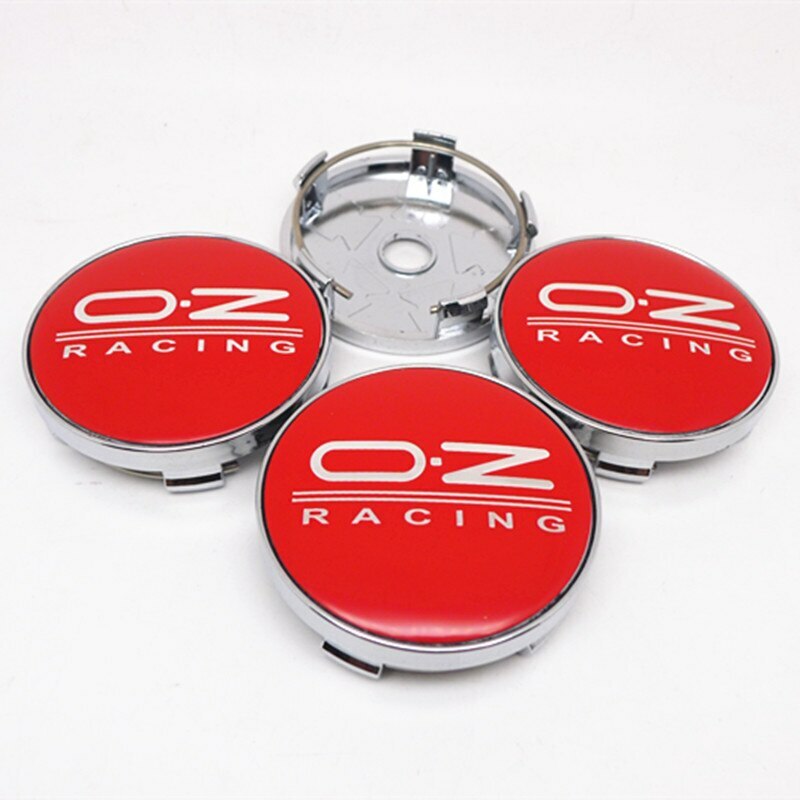 Vw Centre Cap Stickers 4pcs 65mm Auto Wheel Center Hub Cap Sticker Red ...