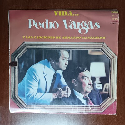 Pedro Vargas y Las Canciones de Armando Manzanero [1983] Vinyl LP RCA Bolero