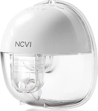 NCVI Electric Breast Pump (1 Pump) Adjustable Suction Low Noise 4 Modes 9 Levels