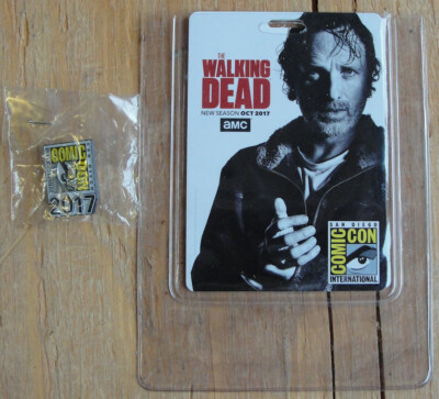 San Diego SDCC Comic-Con 2017 Exclusive Badge With Box & Pin Only