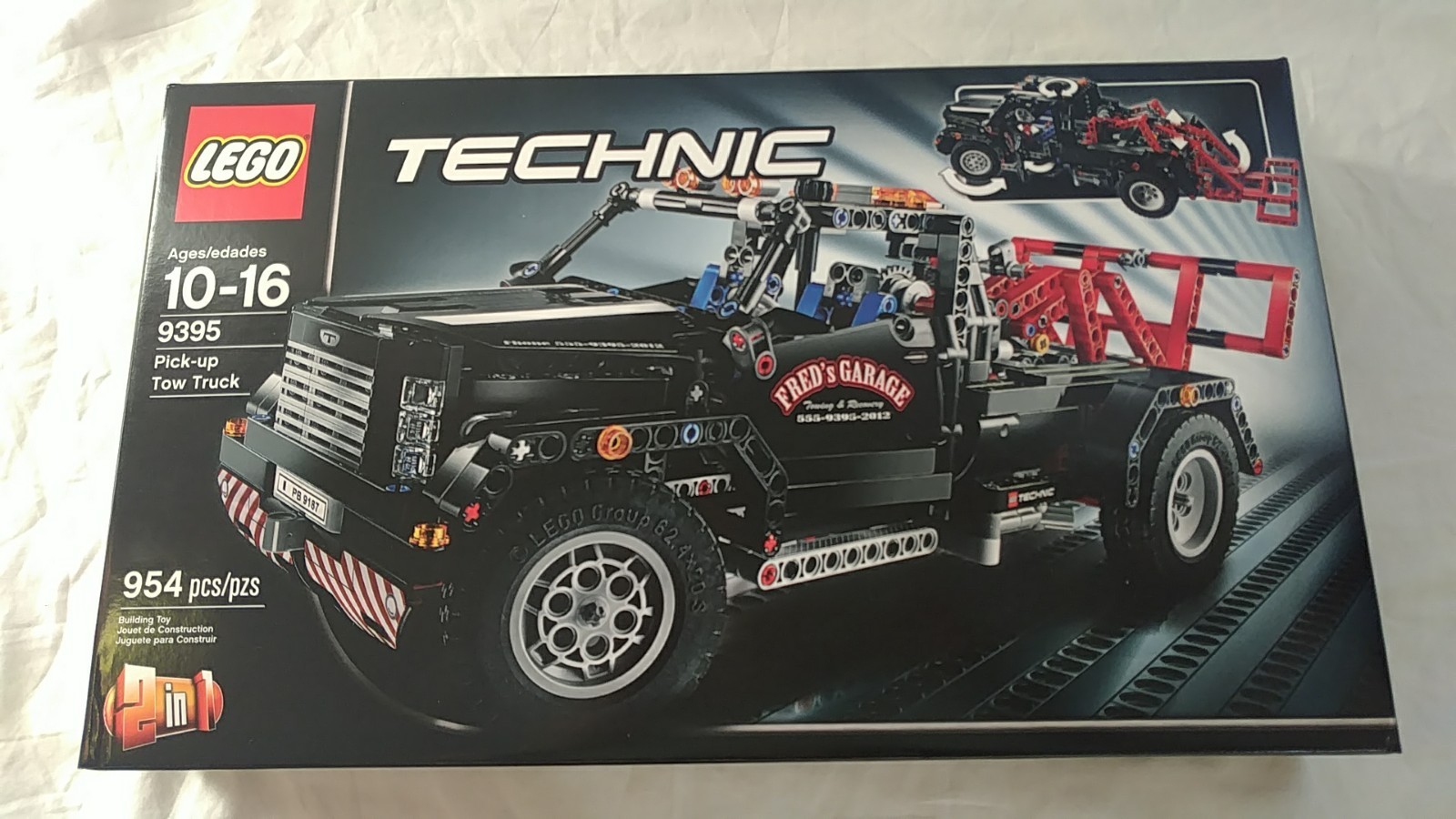 lego technic pickup tow truck