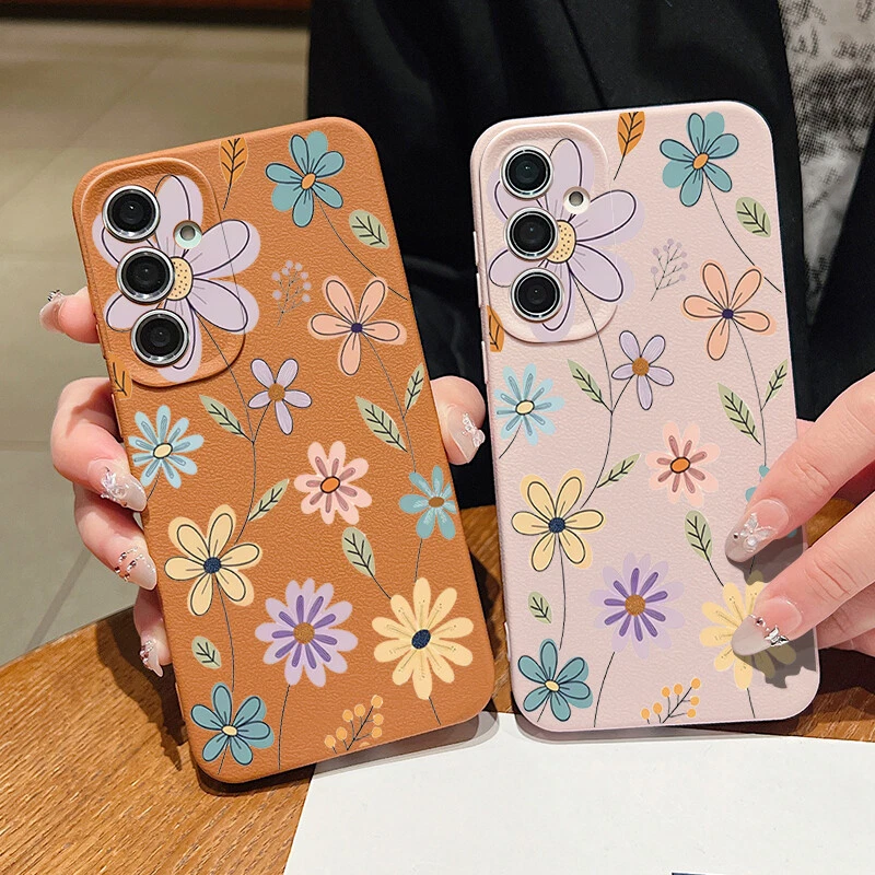 Shockproof Soft Flower Phone Case for Samsung A16 A56 A36 A55 A15 A25 A54