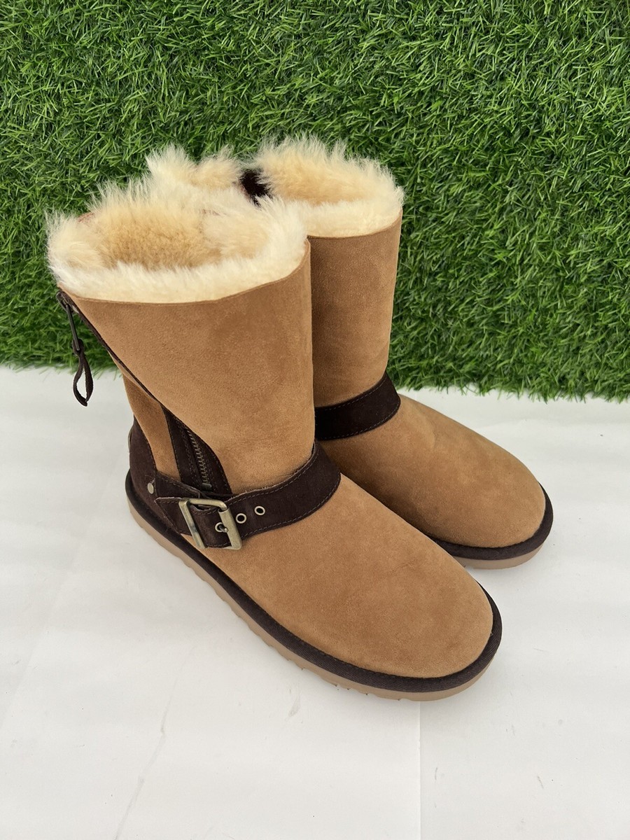 UGG Australia Blaise Girls Leather Boot - 1004138T Size 6 | eBay