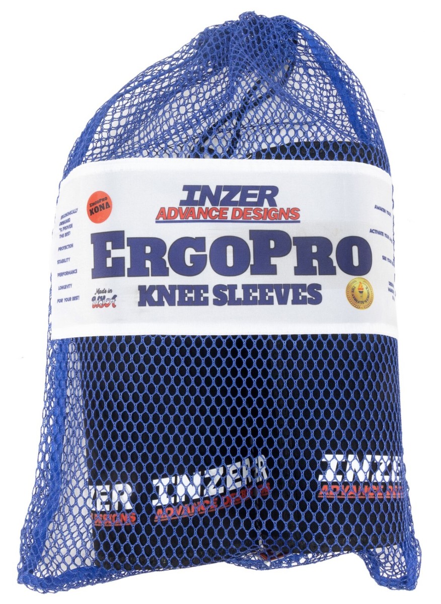 Inzer ErgoPro KONA Knee Sleeves XL Compression Powerlifting Inzer ErgoPro KONA Knee Sleeves XL Compression Powerlifting