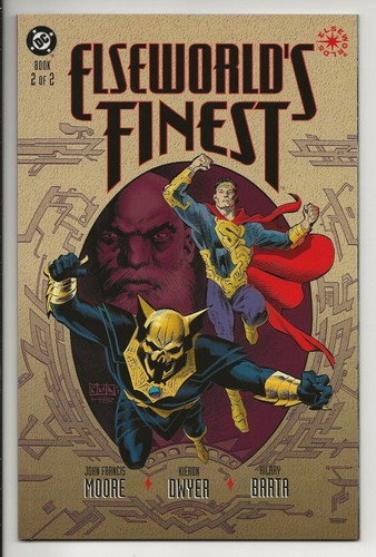 Elseworld's Finest 1 & 2 NM/NM+ 9.4-9.8 (DC Comics, 1997) Moore / Dywer / Barta - Picture 3 of 4